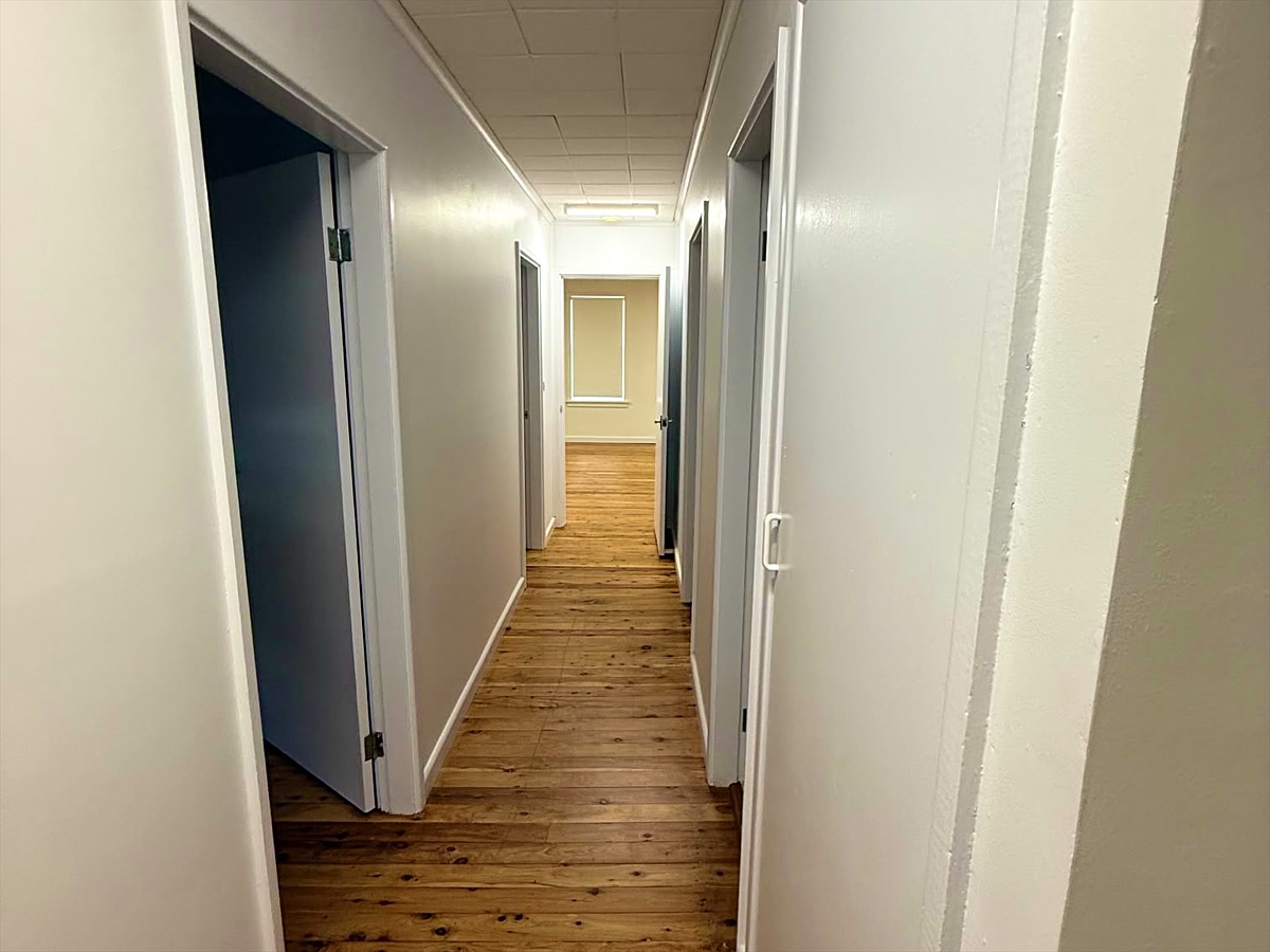 Hallway after the works