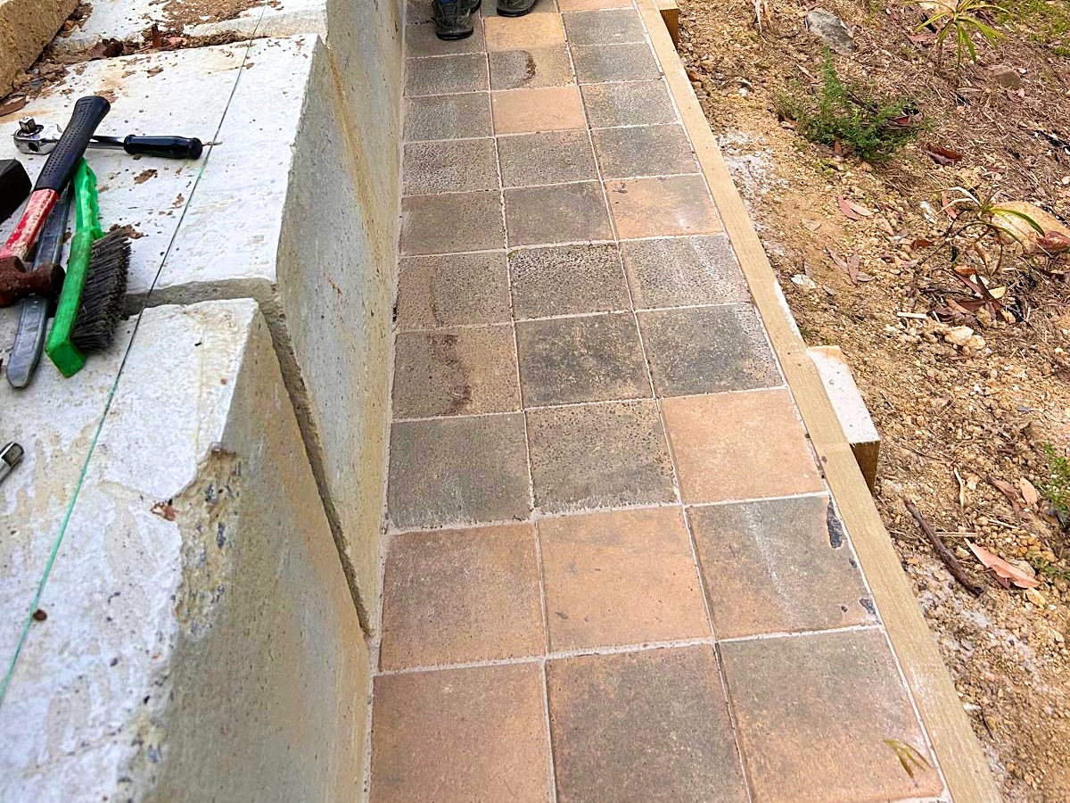 Wall built stage